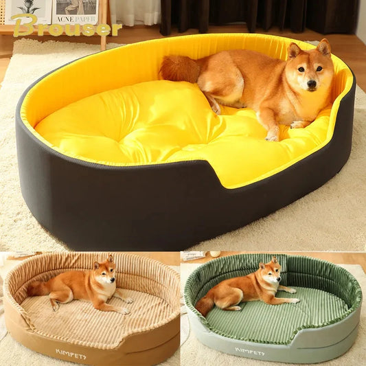 Big Bed Pet Sleeping Bes Large Dogs Accessories Pet Items Pet Medium Waterproof Cushion Mat Supplies Kennel Products Home Garden